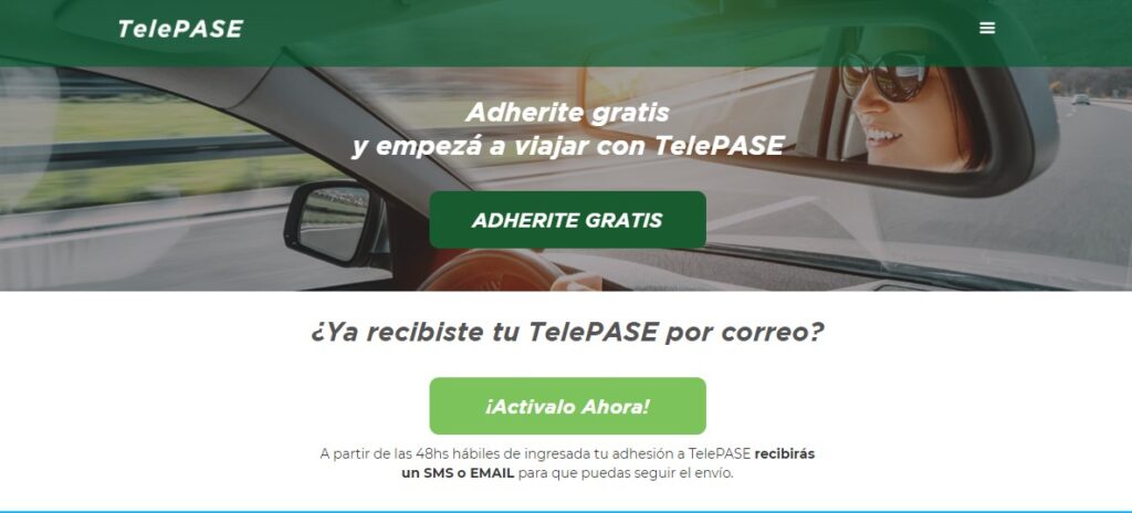 cómo sacar el TelePASE